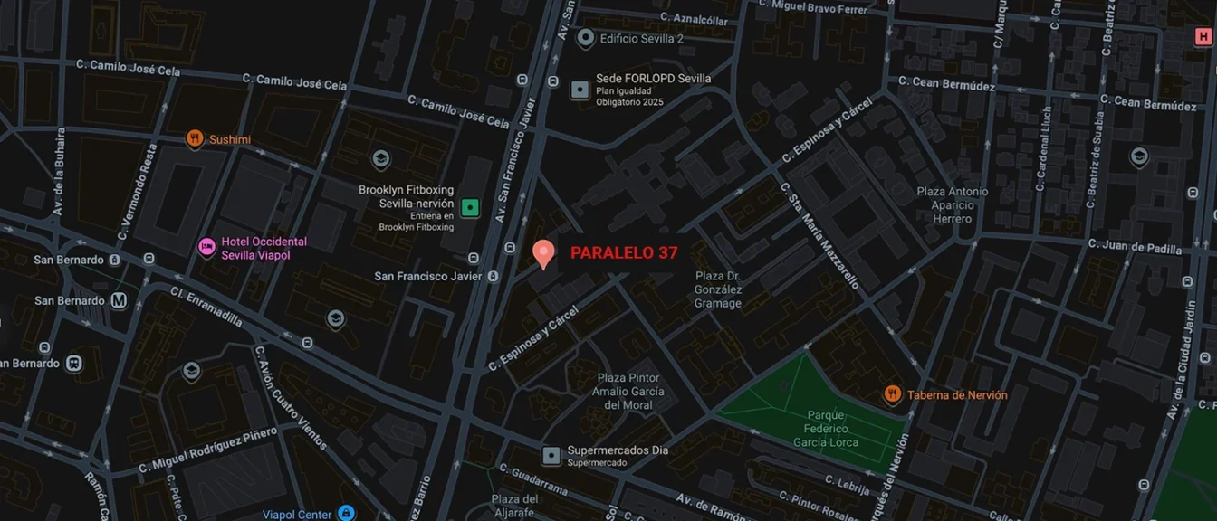 Standort von Paralelo 37 auf Google Maps